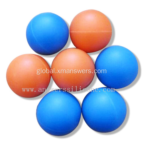 Molded Rubber Parts custom molded silicon rubber parts hollow rubber ball Manufactory